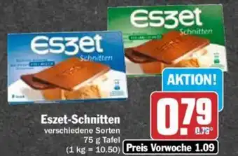 Hit Eszet Schnitten 75 g Tafel Angebot