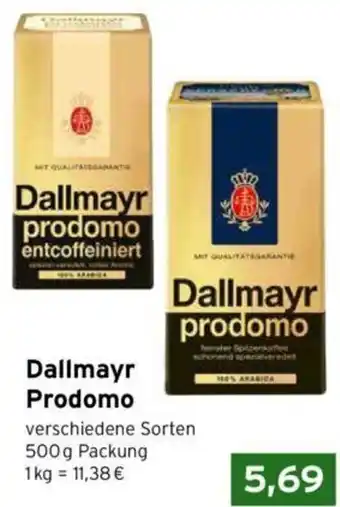 CAP Markt Dallmayr Prodomo 500 g Packung Angebot