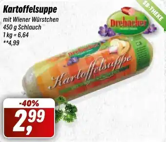 Simmel Drebacher Kartoffelsuppe 450 g Schlauch Angebot