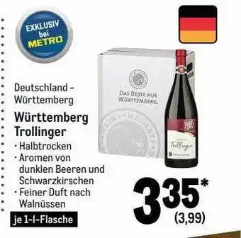 METRO Deutschland - württemberg württemberg trollinger Angebot