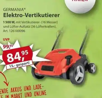 Sonderpreis Baumarkt Germania elektro-vertikutierer Angebot