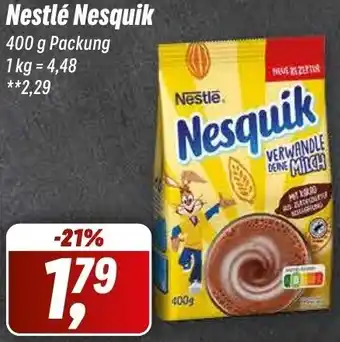 Simmel Nestlé Nesquik 400 g Packung Angebot