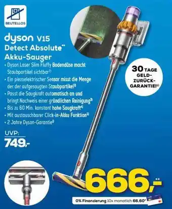 Euronics XXL Dyson v15 detet absolut Angebot