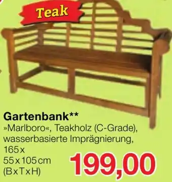 Jawoll Gartenbank Marlboro Angebot