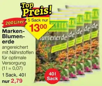 Jawoll Marken Blumenerde 40 L Sack Angebot