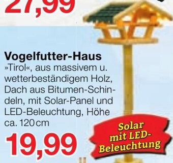 Jawoll Vogelfutter Haus Tirol Angebot