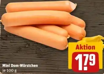 REWE Center Mini Dom Würstchen 100 g Angebot