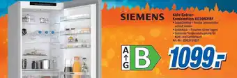 Expert Technomarkt Siemens kühl-gefrier-kombination kg39n2ibf Angebot