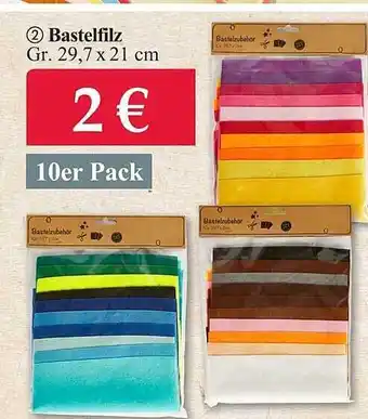 Woolworth Bastelfilz Angebot