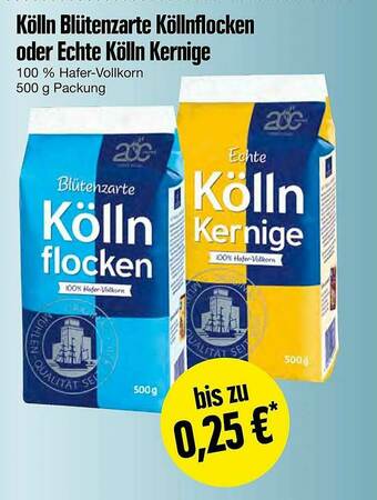 Edeka Kölln Blütenzarte Köllnflocken Oder Echte Kölln Kernige Angebot