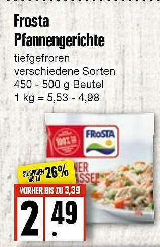 Edeka Frischemarkt Frosta Pfannengerichte Angebot