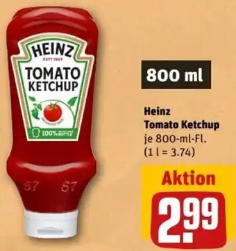 REWE Center Heinz Tomato Ketchup 800 ml Fl. Angebot