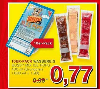 KODi Wassereis Bussy Mix Ice Pops Angebot