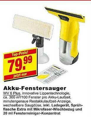 Leymann Baustoffe Akku-fenstersauger Angebot