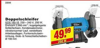 Leymann Baustoffe Doppelschleifer Gds 150-15 Angebot