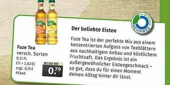 Markgrafen Fuze Tea Angebot