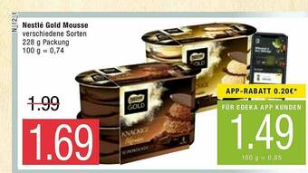 Marktkauf Nestlé Gold Mousse Angebot