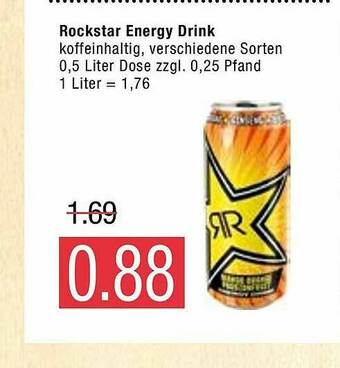 Marktkauf Rockstar Energy Drink Angebot