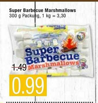 Marktkauf Super Barbecue Marshmallows Angebot