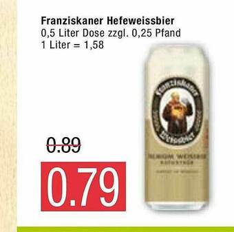 Marktkauf Franziskaner Hefeweissbier Angebot