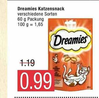 Marktkauf Dreamies Katzensnack Angebot