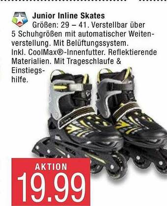 Marktkauf Junior Inline Skates Angebot