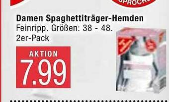 Marktkauf Damen Spaghettiträger-hemden Angebot