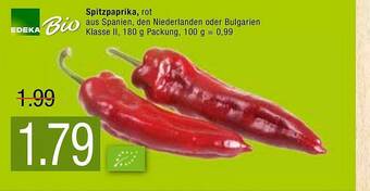 Marktkauf Edeka Bio Spitzpaprika Angebot