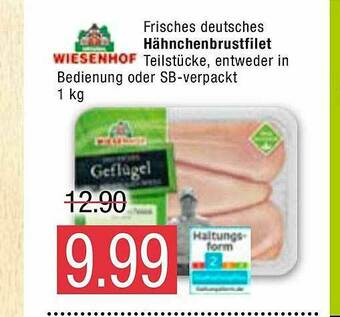 Marktkauf Wiesenhof Hähnchenbrustfilet Angebot