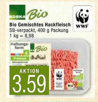 Marktkauf Edeka Bio Bio Gemischtes Hackfleisch Angebot