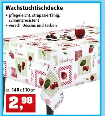 Thomas Philipps Wachstuchtischdecke 140*110cm Angebot