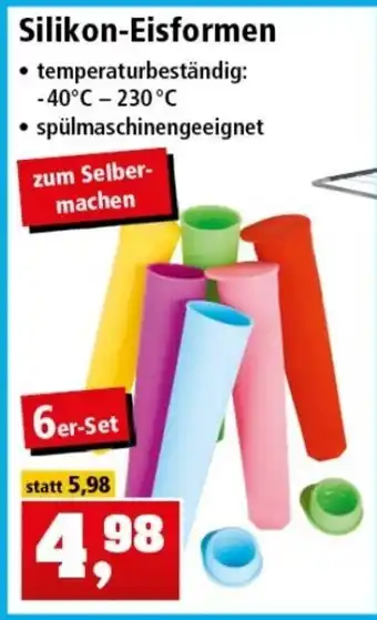 Thomas Philipps Silikon-Eisformen 6st Angebot