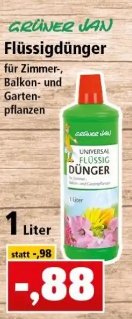 Thomas Philipps Gruner Jan Flussigdunger 1L Angebot