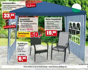 Thomas Philipps Gartenpavillon 3*3m Angebot