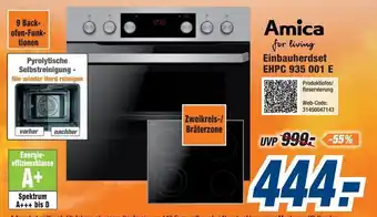 Expert Amica Einbauherdset EHPC 935 001 E Angebot