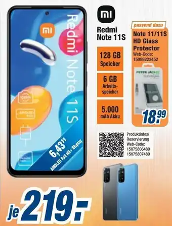 Expert Xiaomi Redmi Note 11S Angebot