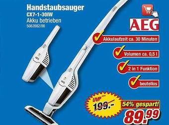 Poco Handstaubsauger Cx7-1-30iw Aeg Angebot