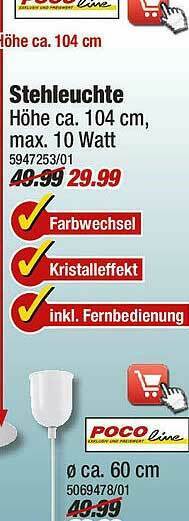 Poco Stehleuchte Angebot