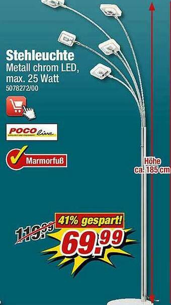 Poco Stehleuchte Poco Line Angebot