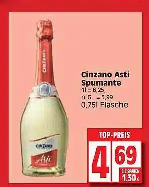 Edeka Cinzano asti spumante Angebot