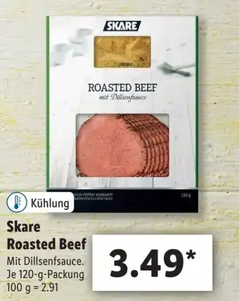 Lidl Skare Roasted Beef 120g Angebot