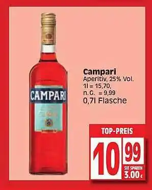 Edeka Campari Angebot