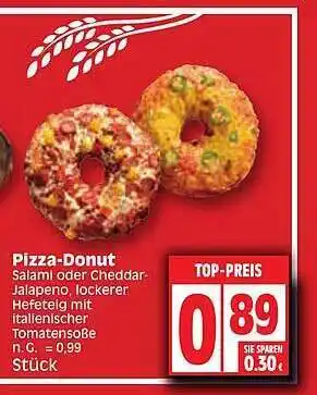 Edeka Pizza-donut Angebot