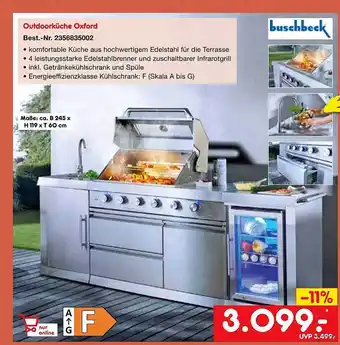 Netto Marken-Discount Outdoorküche oxfort buschbeck Angebot