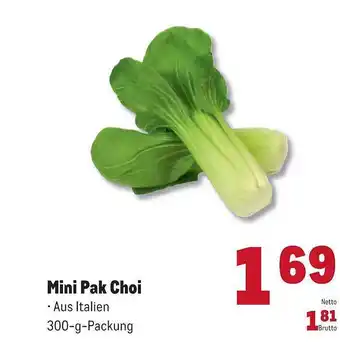 METRO Mini pack choi Angebot