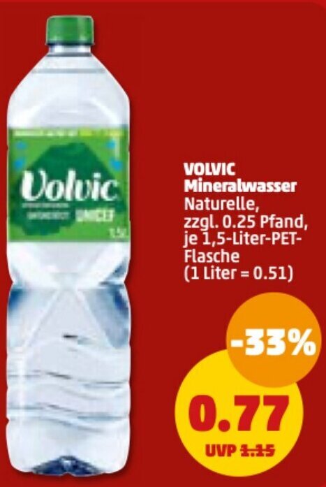 Erstaunlich Volvic Angebot Penny Bilder
