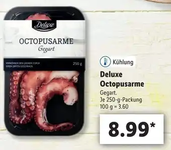 Lidl Deluxe  Octopusarme 250g Angebot