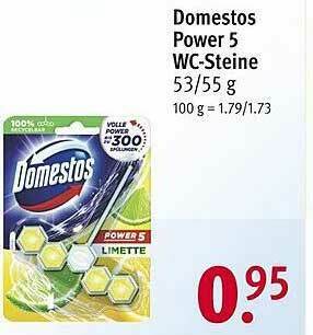 Rossmann Domestos Power 5 Wc-steine Angebot