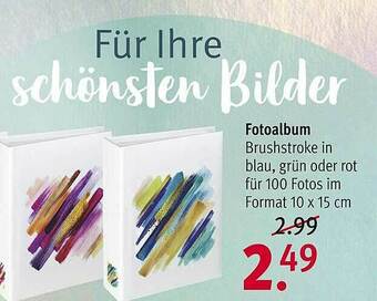 Rossmann Fotoalbum Angebot