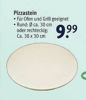 Rossmann Pizzastein Angebot